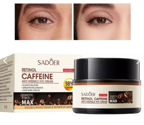 Crema Contorno De Ojos Retinol Y Cafeína