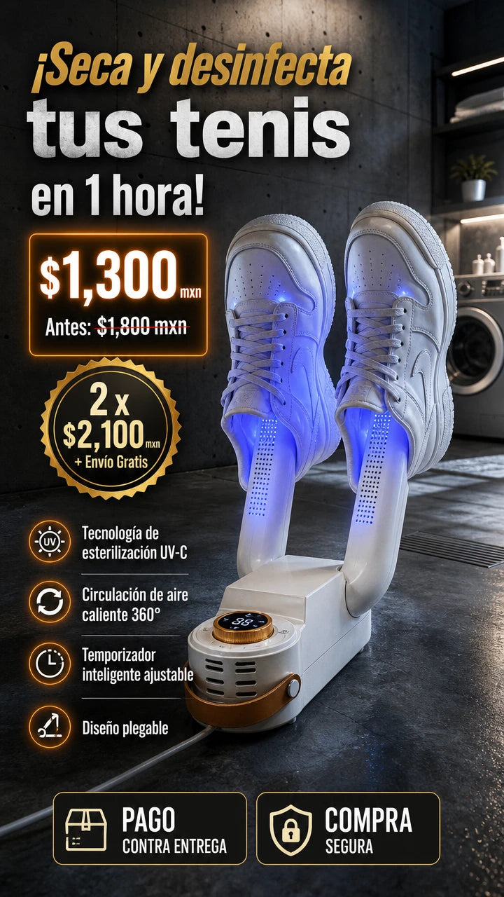 Secador de Tennis con Esterilizador UV