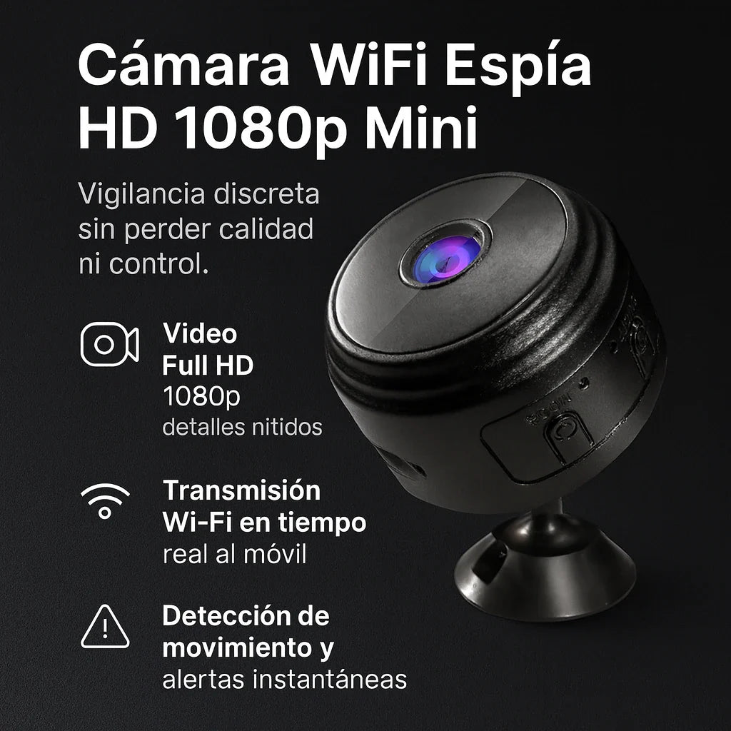 MiniCámara WiFi HD 1080p