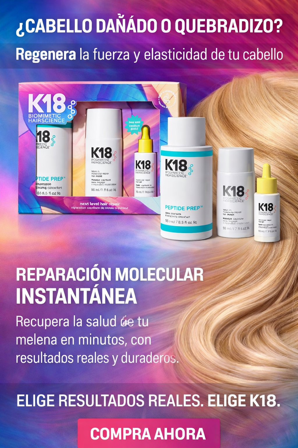 K18 Next Level Hair Repair Kit